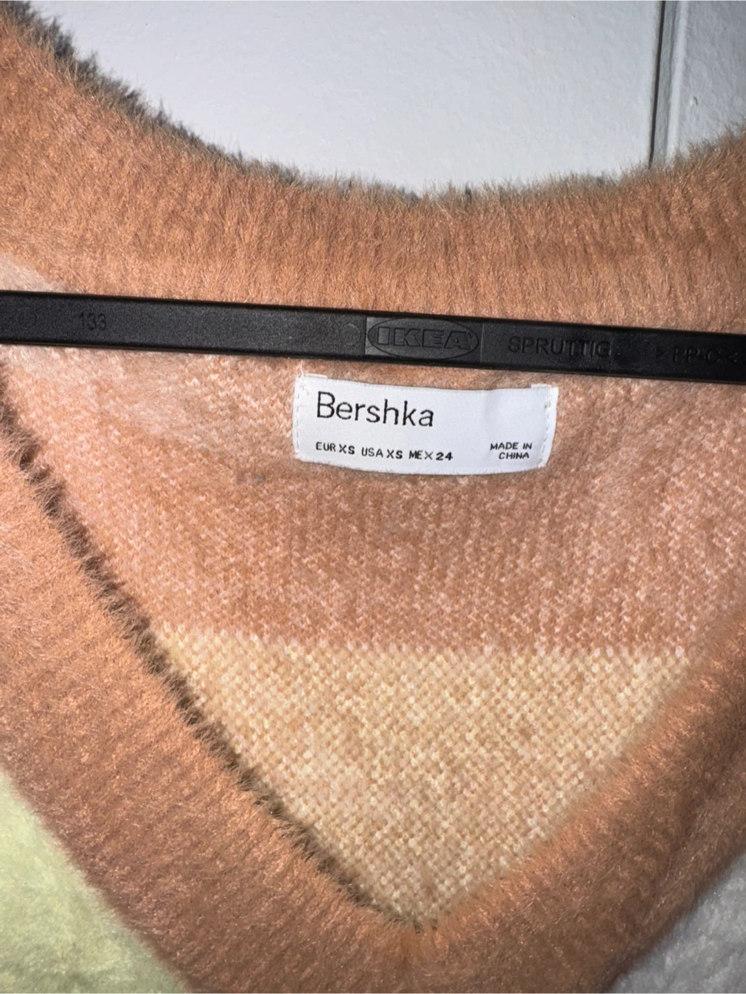 Bershka Women's Oversized V-Neck Sweater Vest - XS - photo 2