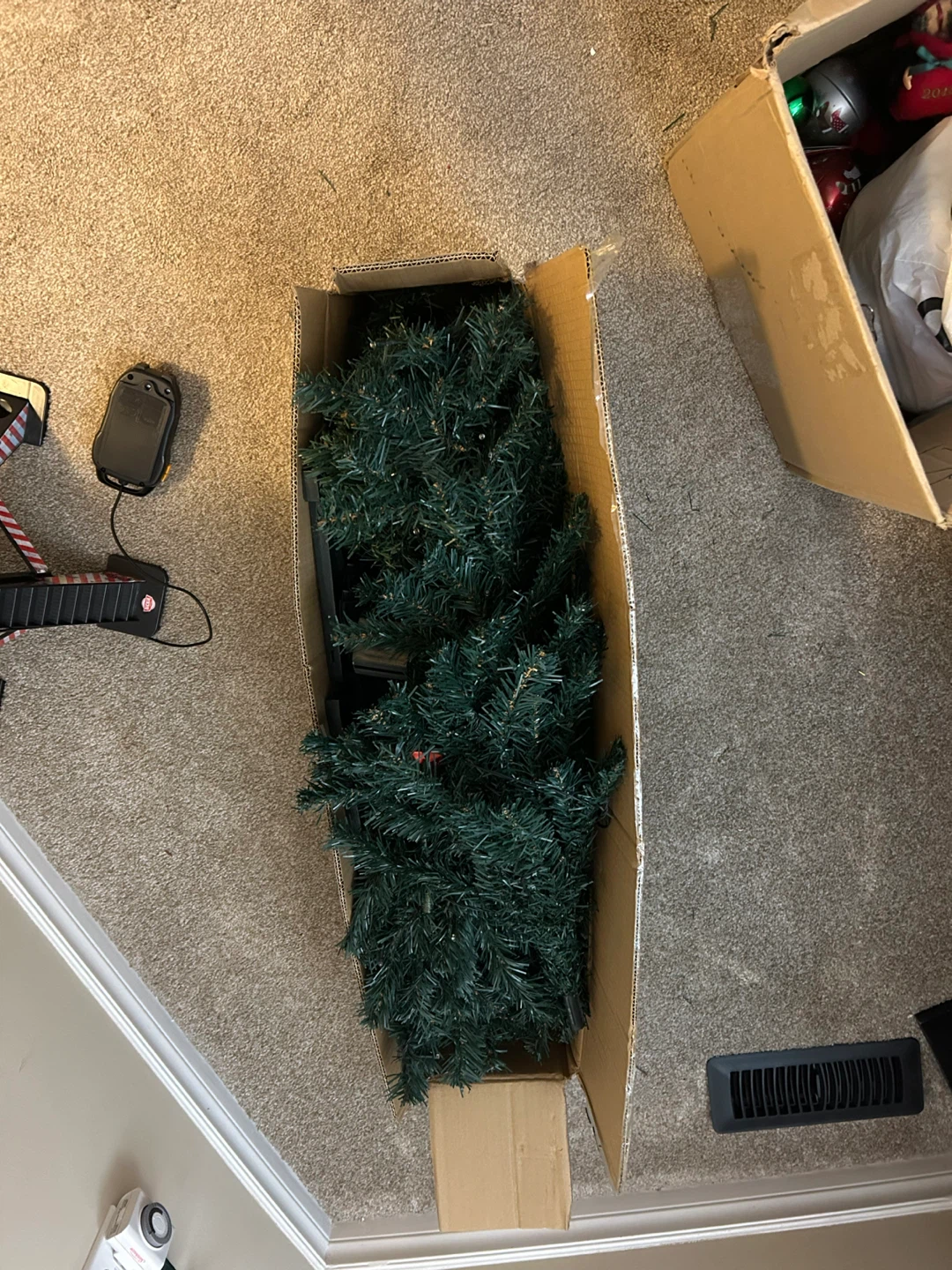 Pre-lit Artificial Christmas Tree with Lights - photo 3