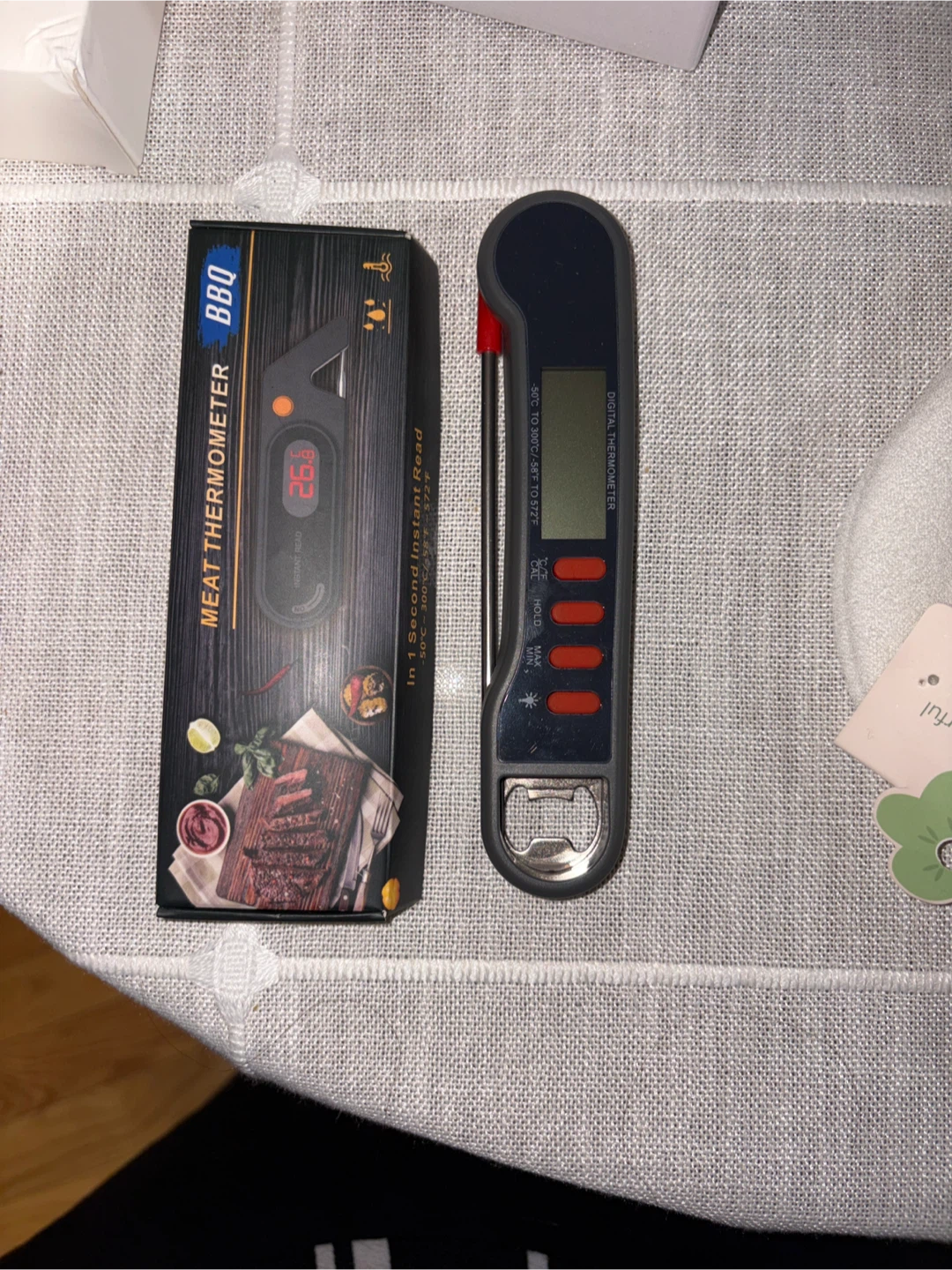 Digital Meat Thermometer with Instant Read