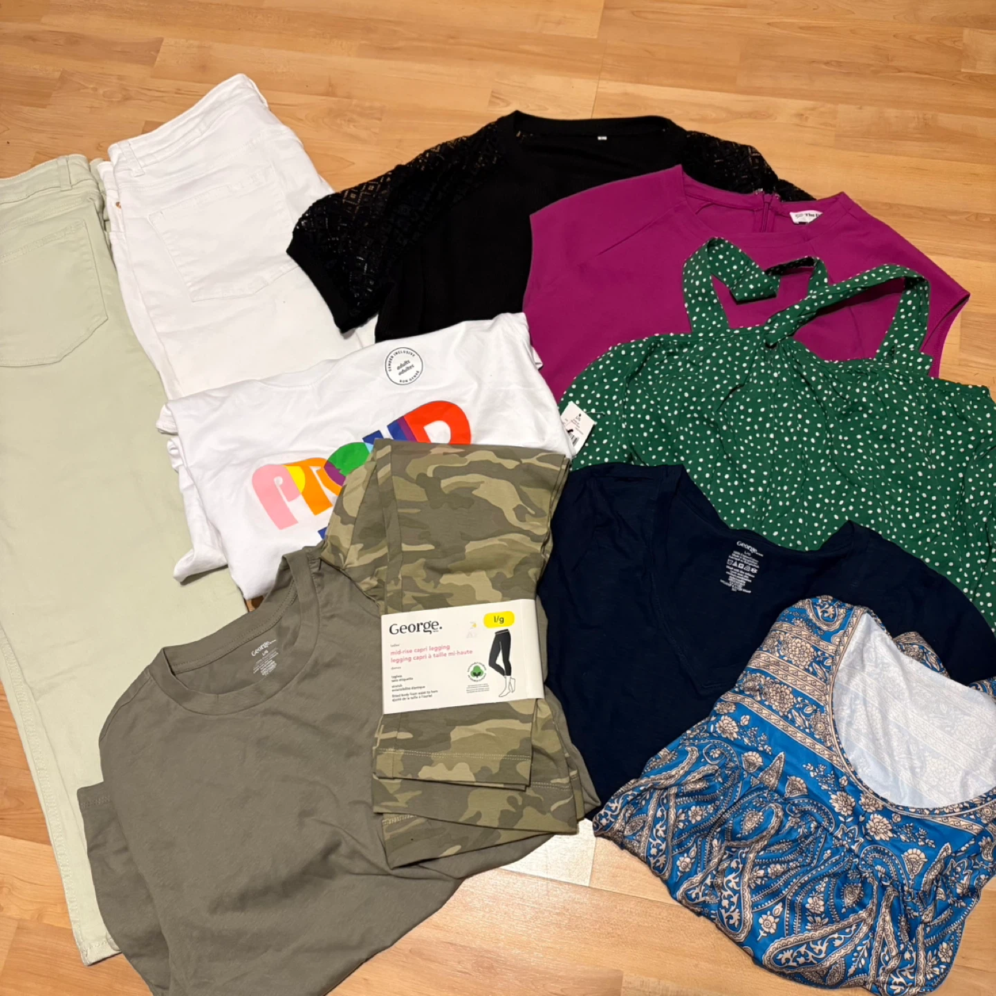 George Women's Clothing Bundle - Tops & Leggings