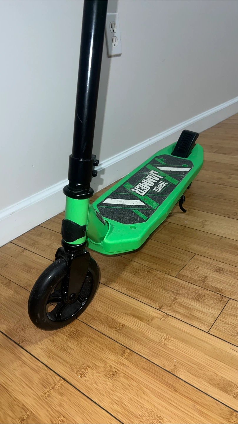 Hyper Hammer Green Electric Scooter for Kids