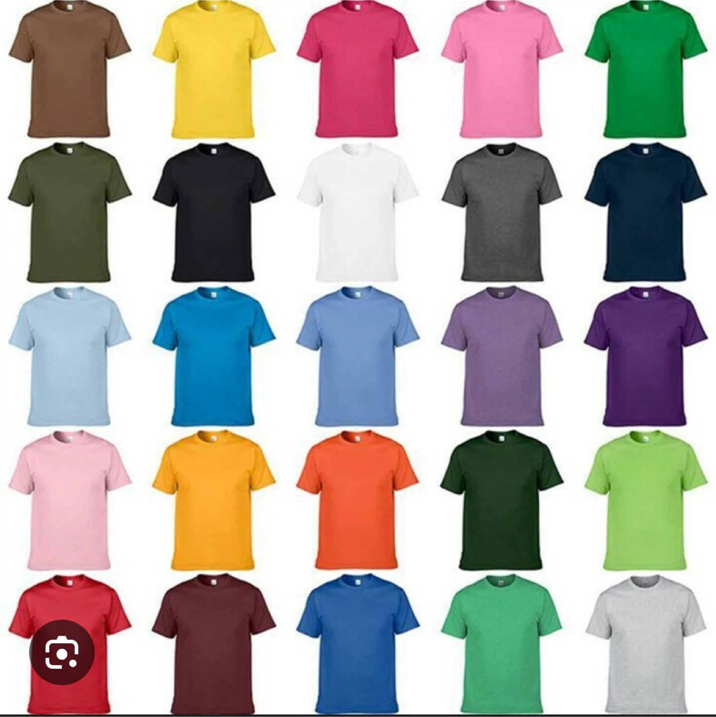$3 each! 10 piece minimum! Plain Black T-Shirt - photo 2