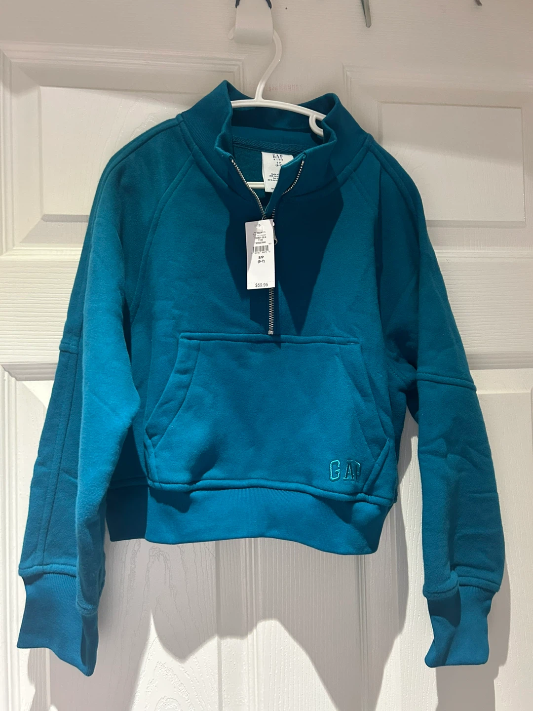 New with Tag GAP Kids Quarter Zip Sweatshirt