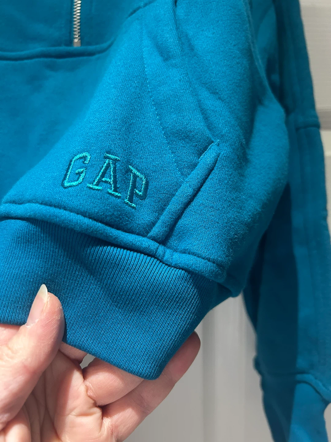 New with Tag GAP Kids Quarter Zip Sweatshirt - photo 3