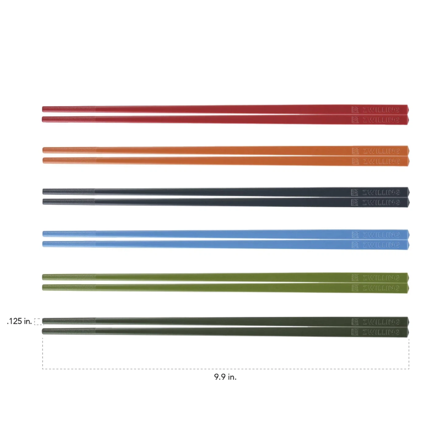 Brand NEW ZWILLING CHOPSTICKS 12 Piece, Chopstick set, coloured - photo 2