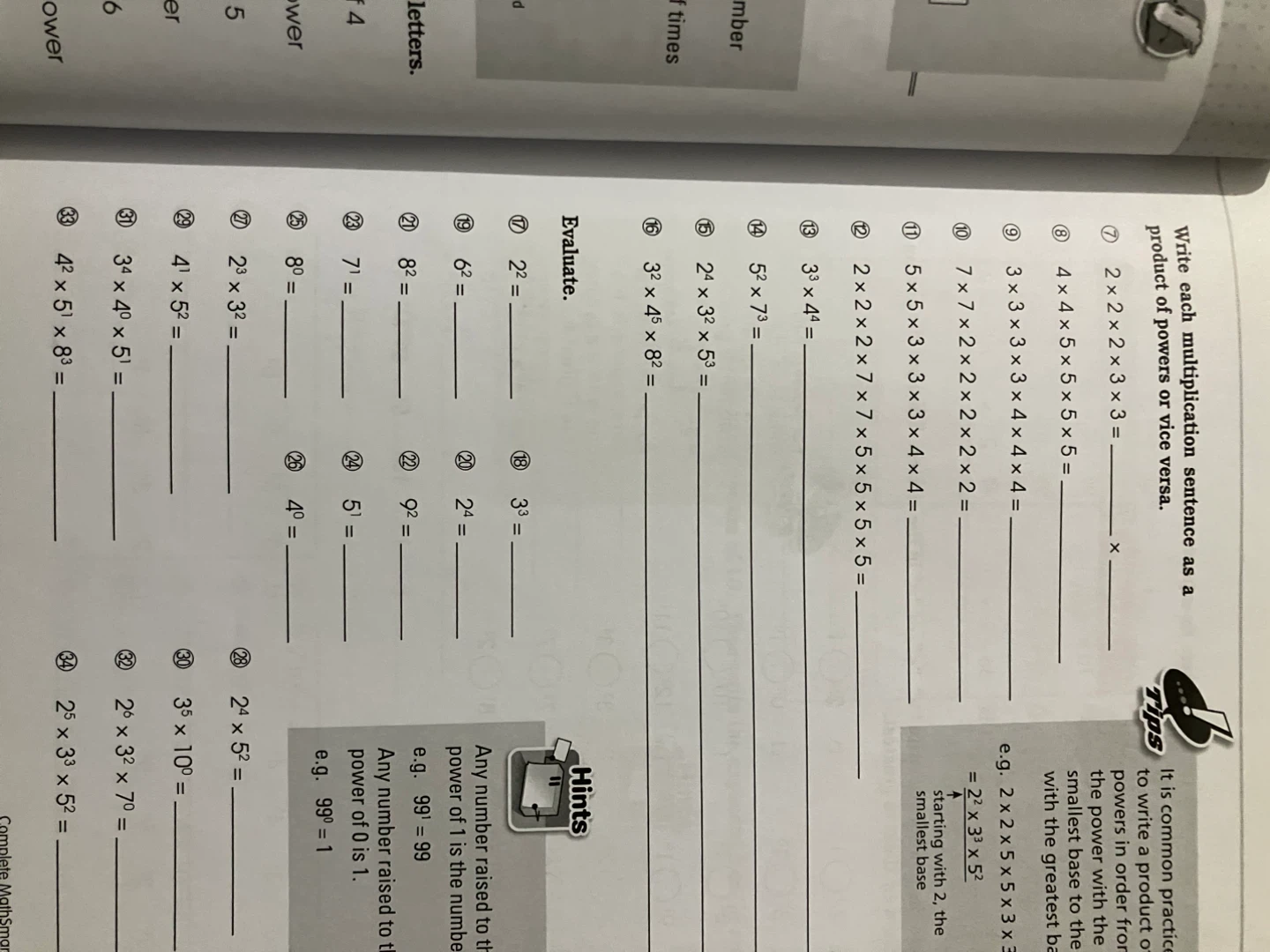 Complete MathSmart Grade 8 Workbook - photo 4