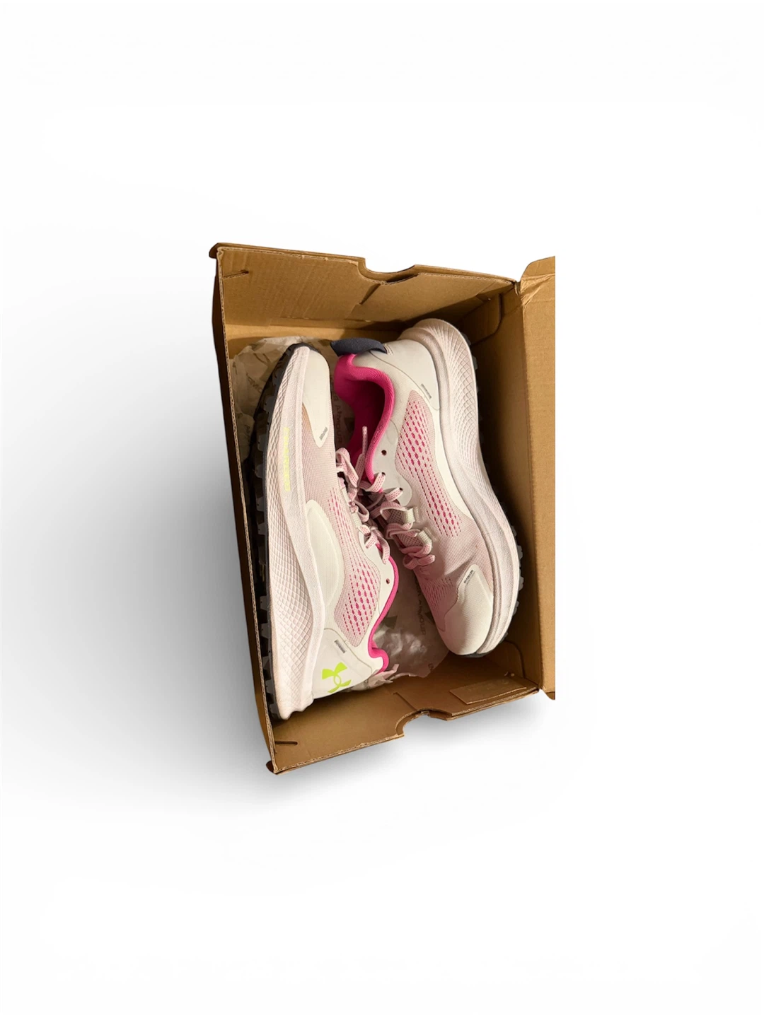 Under Armour Charged Assert 9 Running Shoes - Pink/White