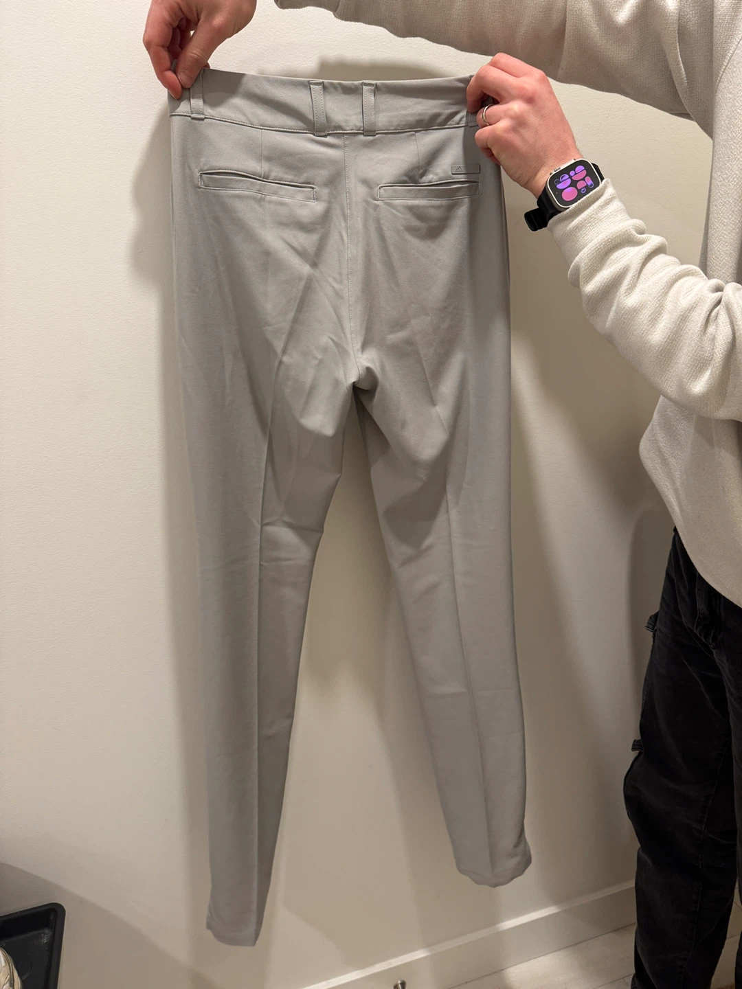 Adidas Women's FL Length Pants - Grey - Size, E 28 - photo 5