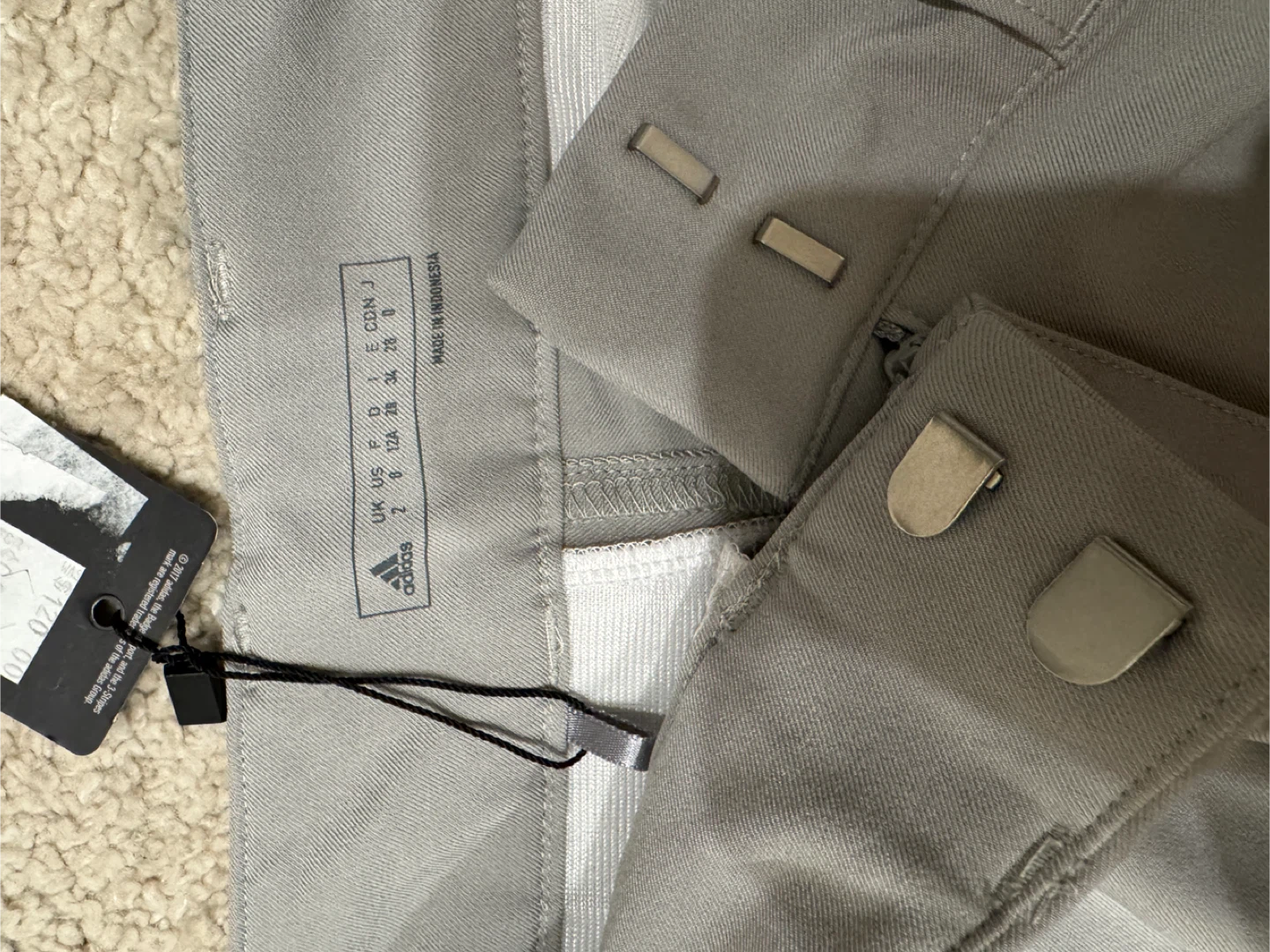 Adidas Women's FL Length Pants - Grey - Size, E 28 - photo 3