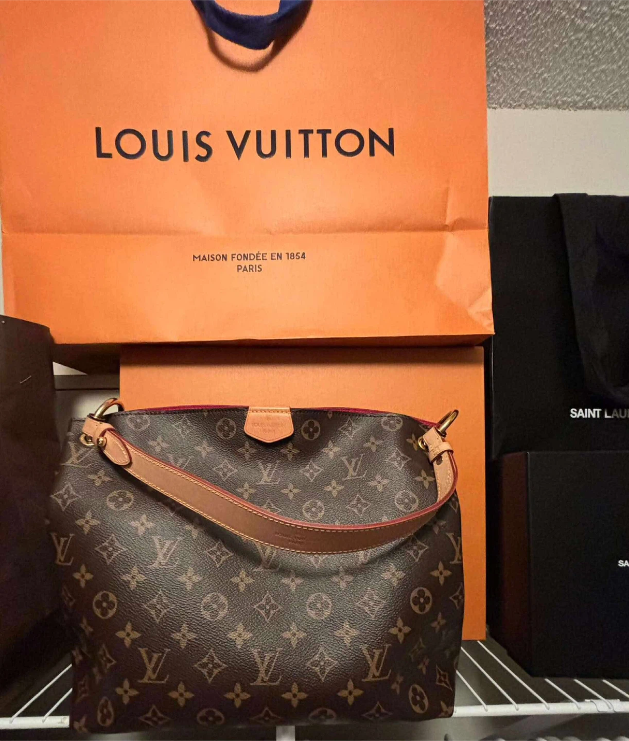 Louis Vuitton Monogram Shoulder Bag - photo 3
