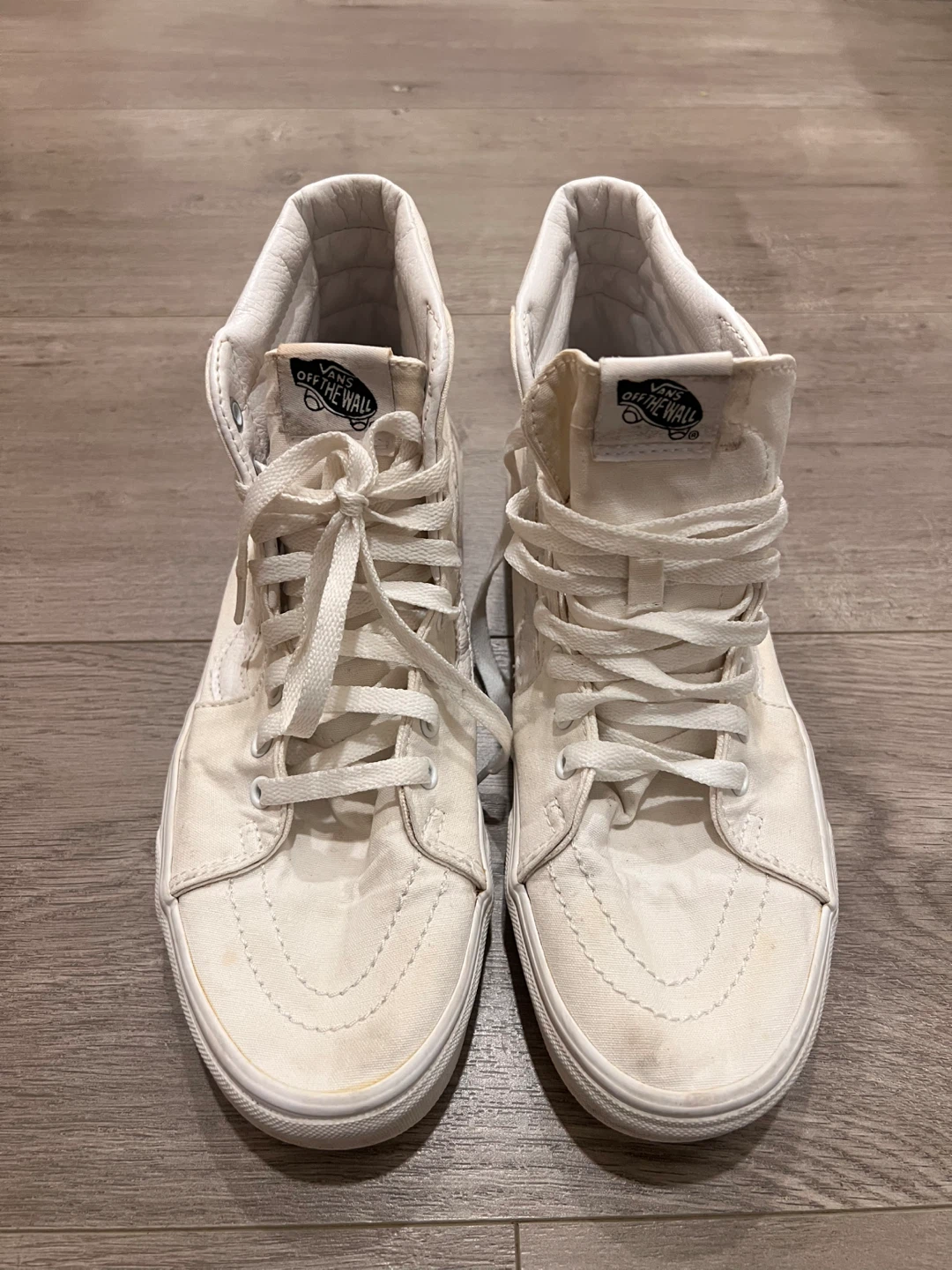 Vans Off The Wall Sk8-Hi High Top Sneakers 9.5