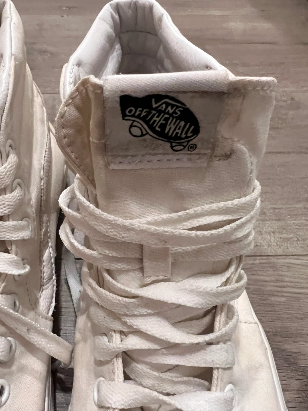 Vans Off The Wall Sk8-Hi High Top Sneakers 9.5 - photo 3
