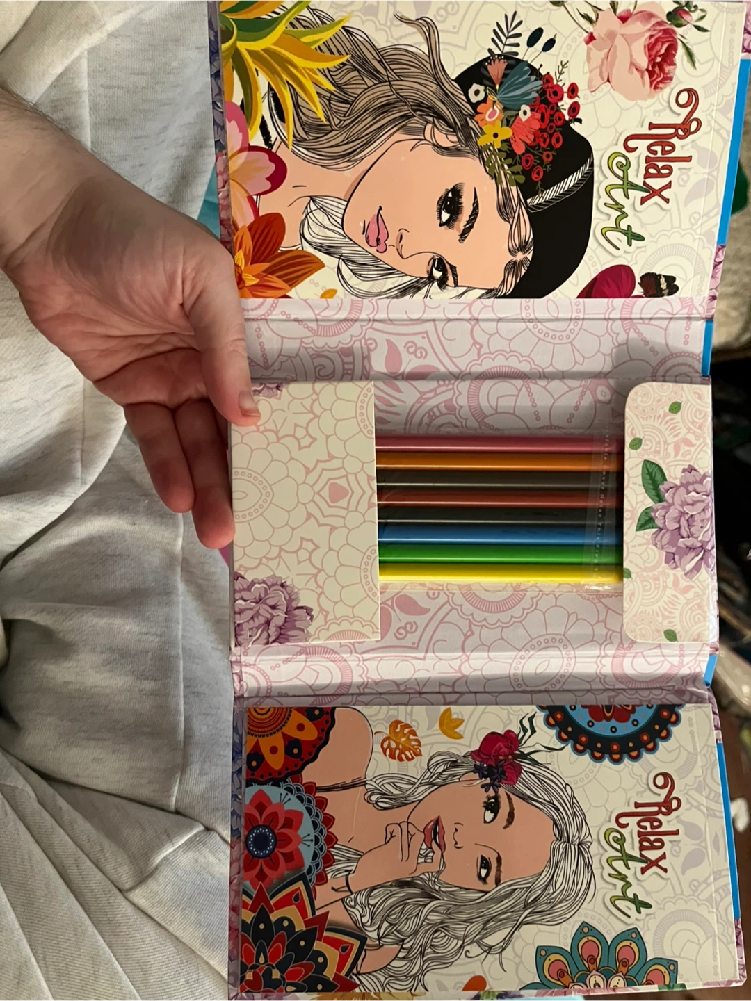 Relax Art Harmony and Style Coloring Kit - photo 2