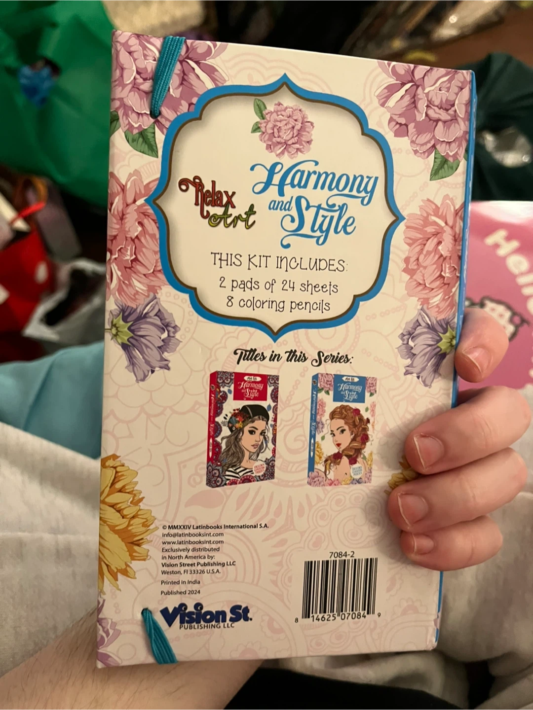 Relax Art Harmony and Style Coloring Kit - photo 3