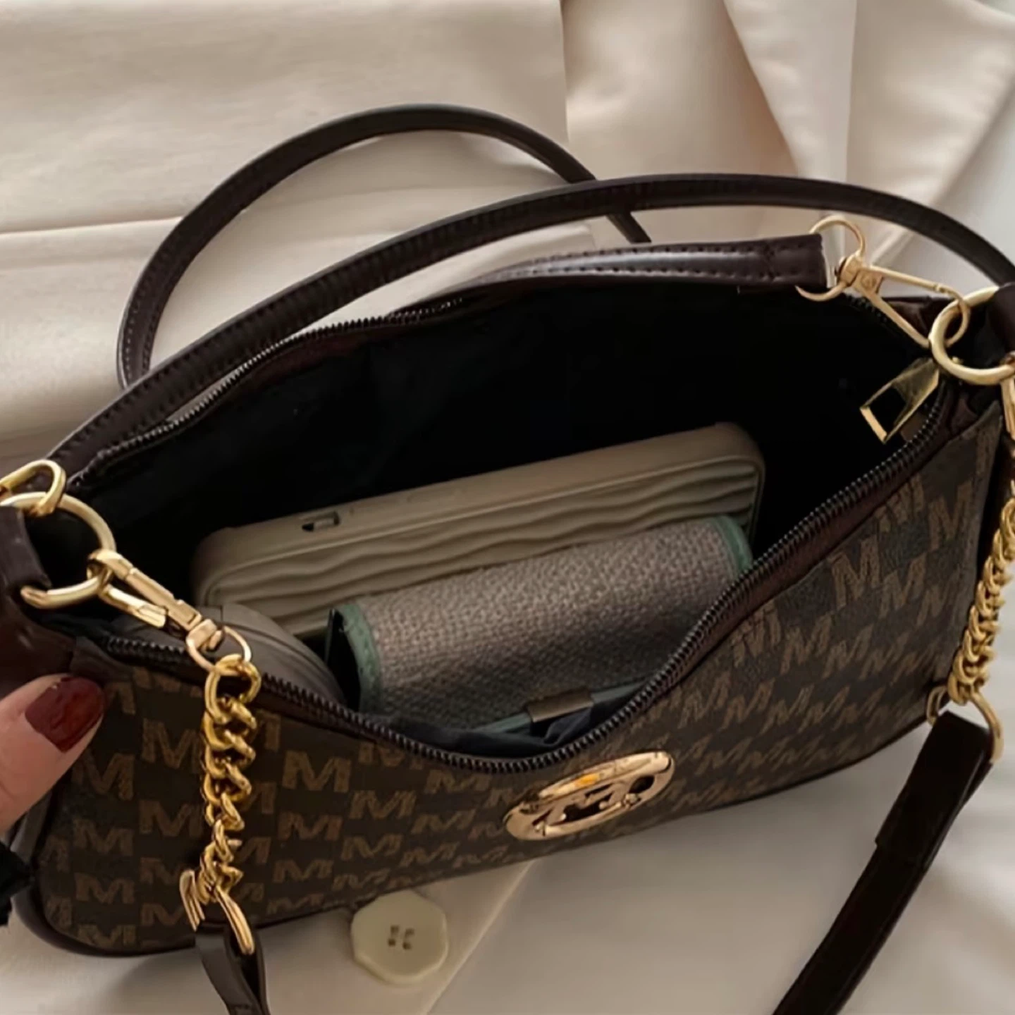 New! Brown Shoulder Bag - photo 5