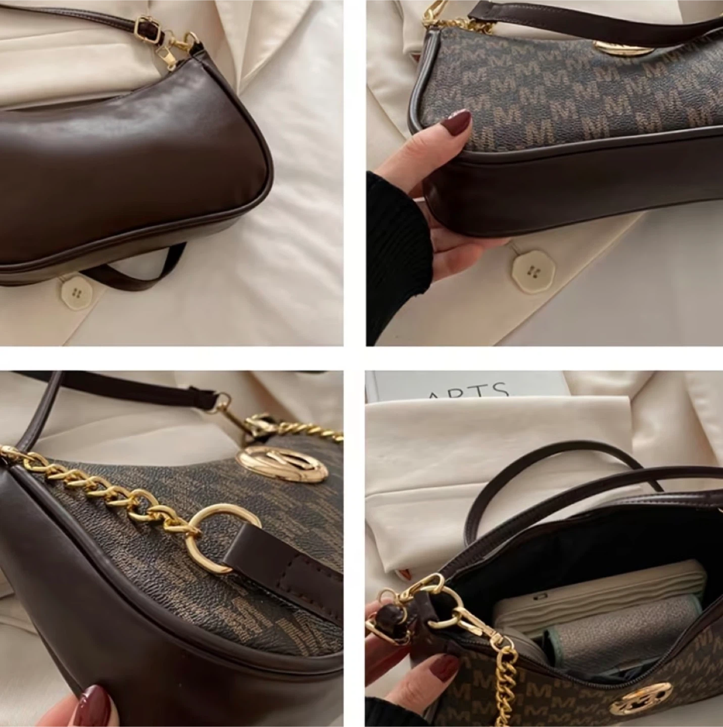 New! Brown Shoulder Bag - photo 3