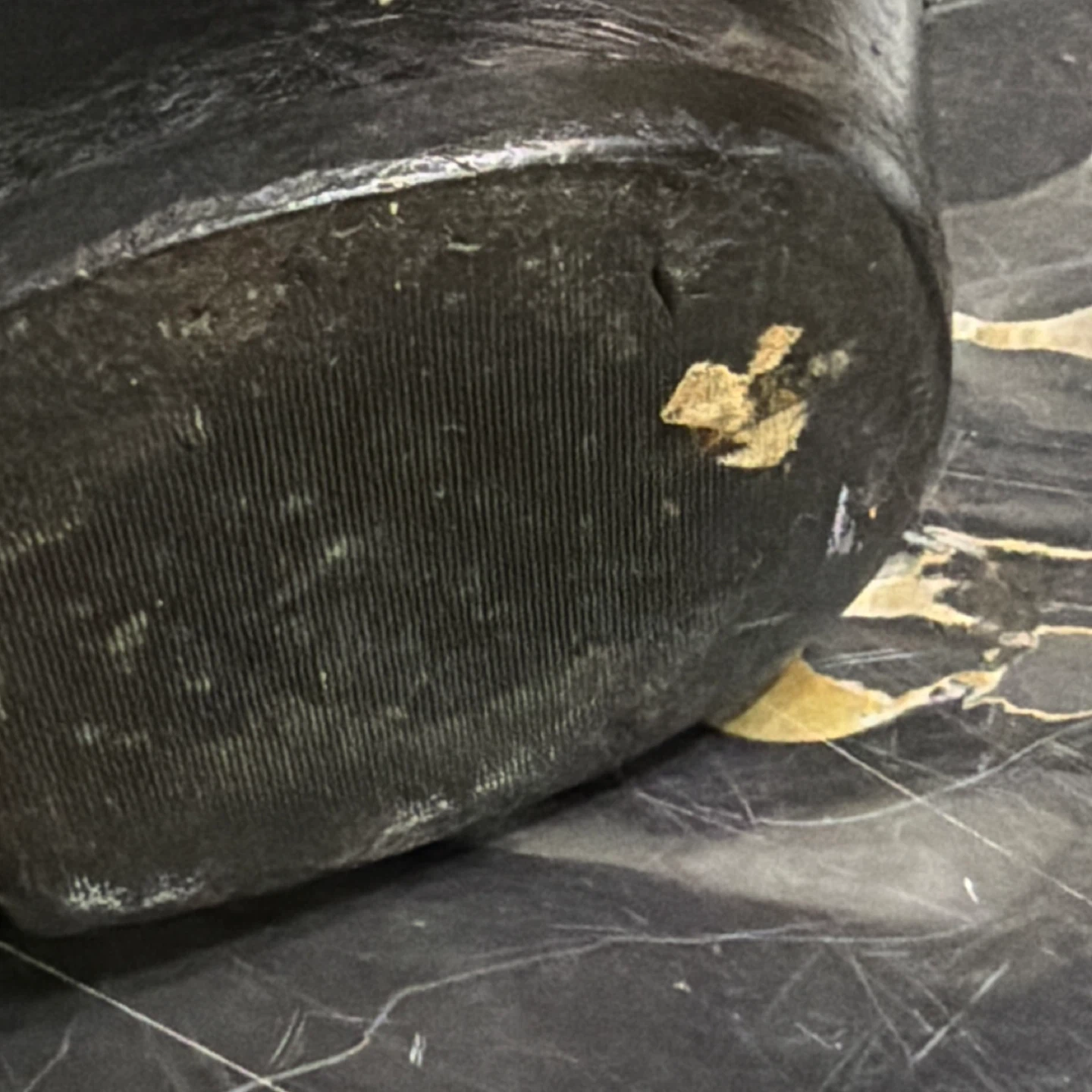 Black Leather Cowboy Boots - photo 5