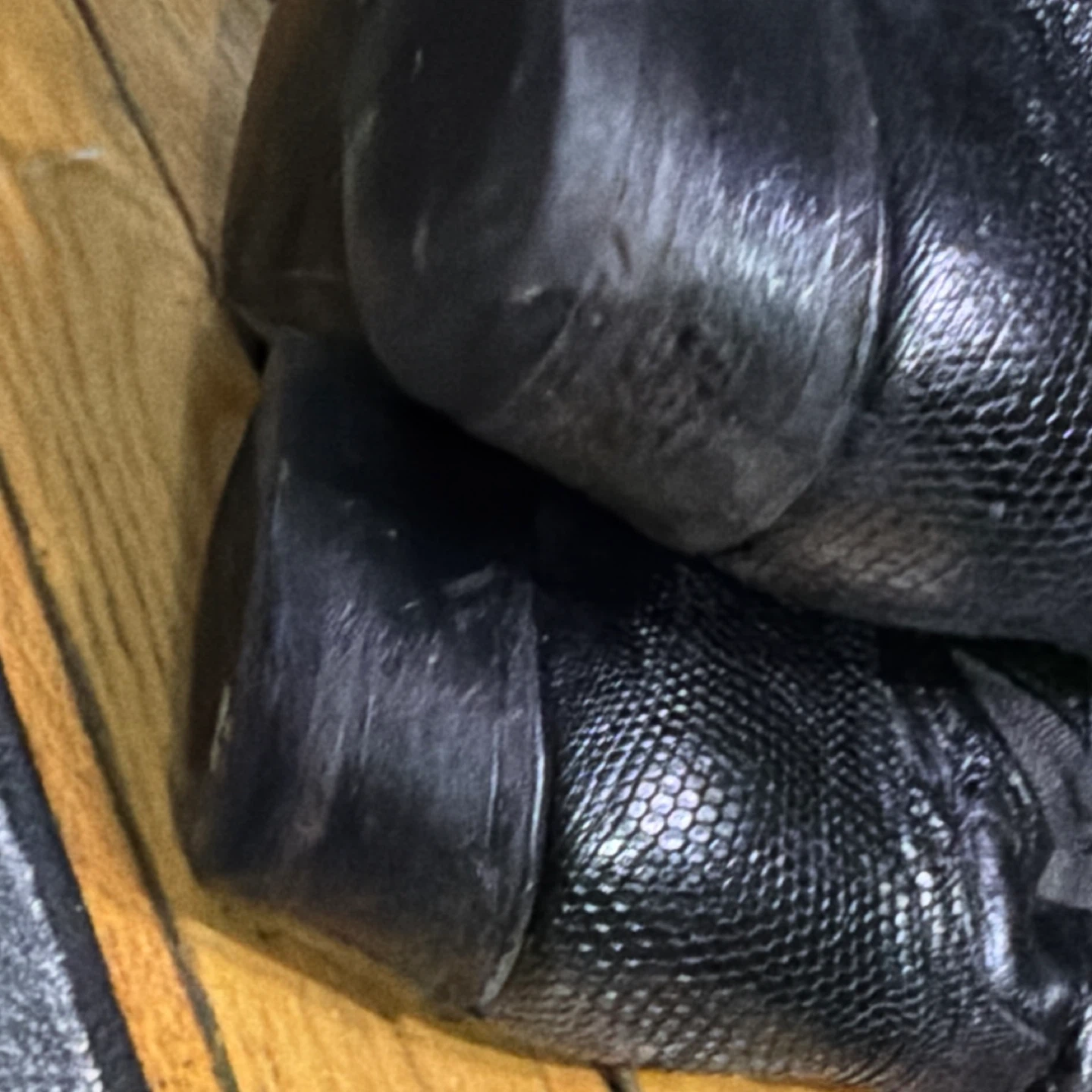 Black Leather Cowboy Boots - photo 4