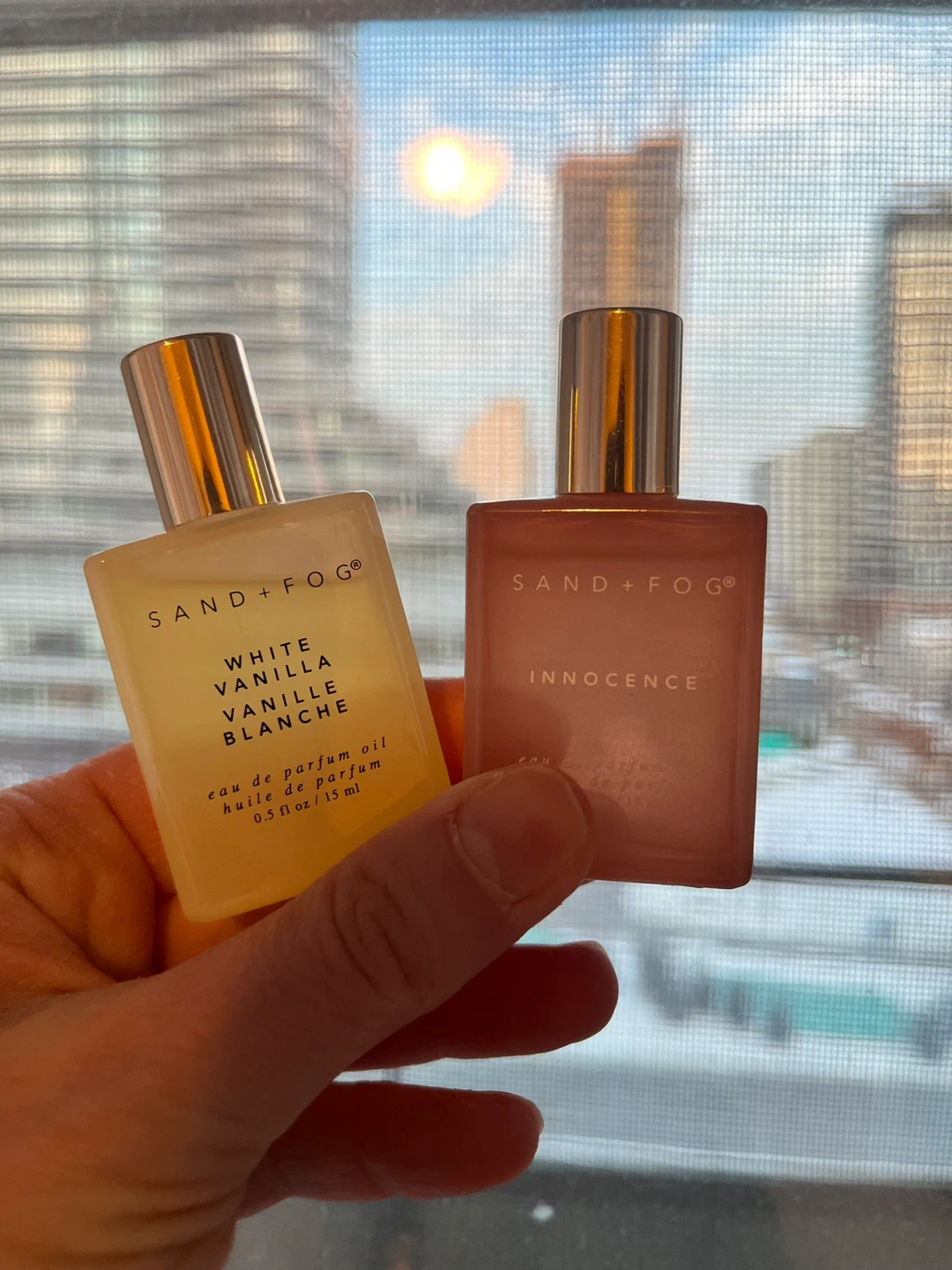 Sand + Fog Eau de Parfum Oil Set - Innocence & White Vanilla