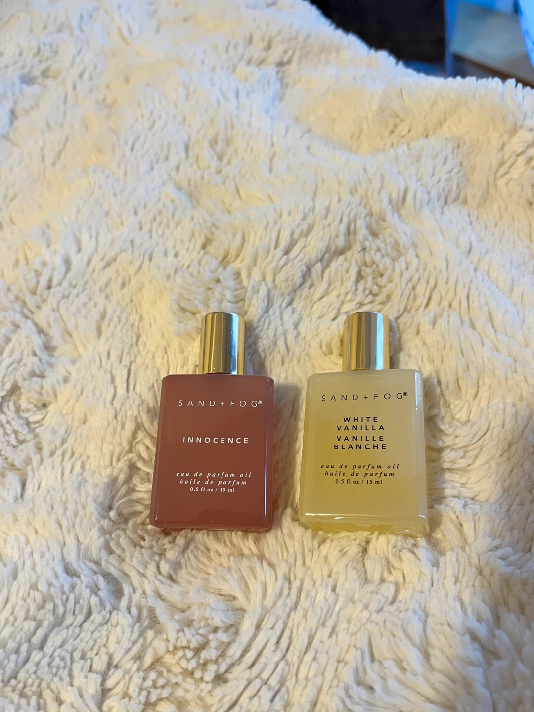 Sand + Fog Eau de Parfum Oil Set - Innocence & White Vanilla - photo 2