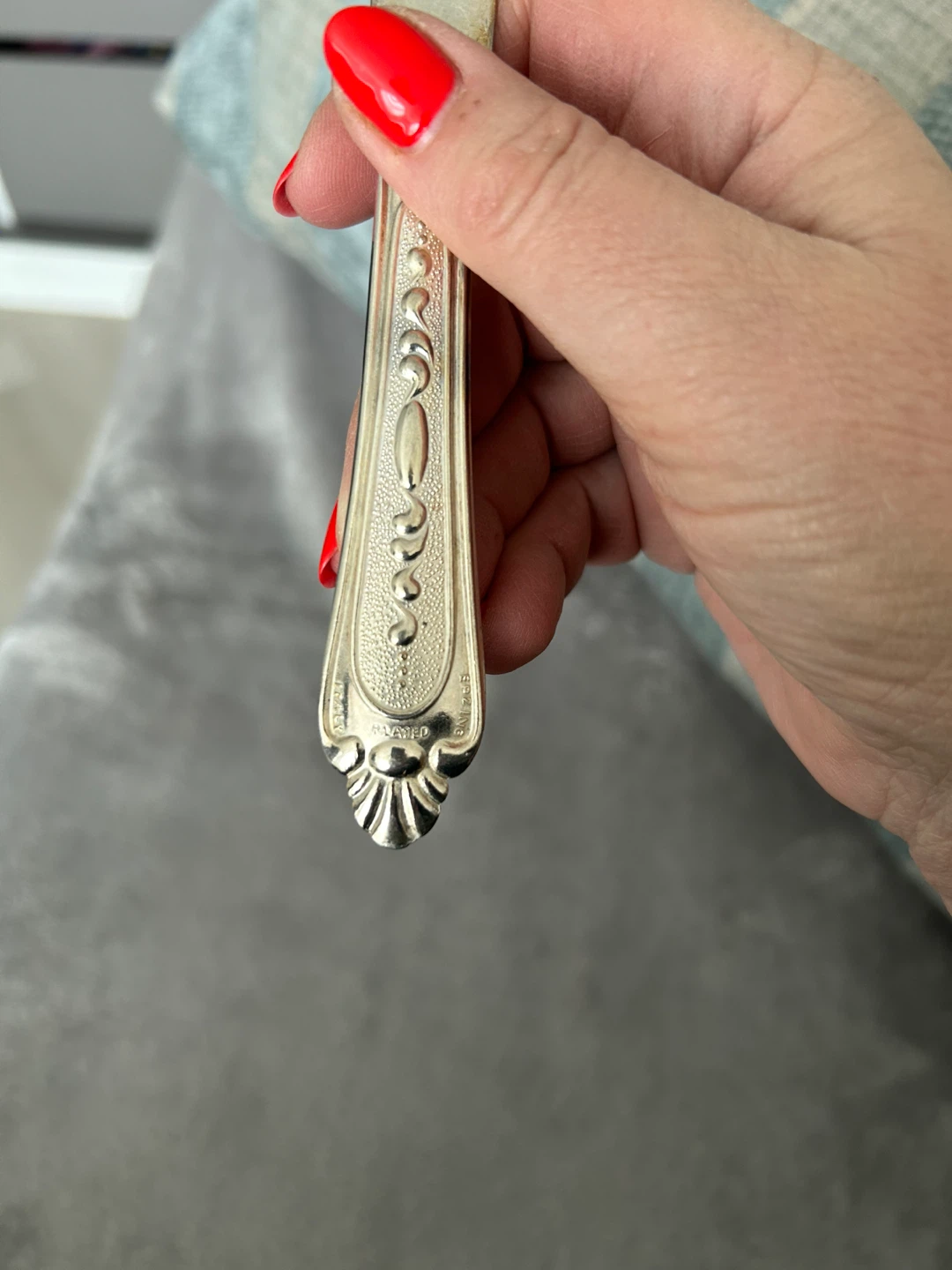 Set of Antique Silver-Plated Cutlery - photo 2