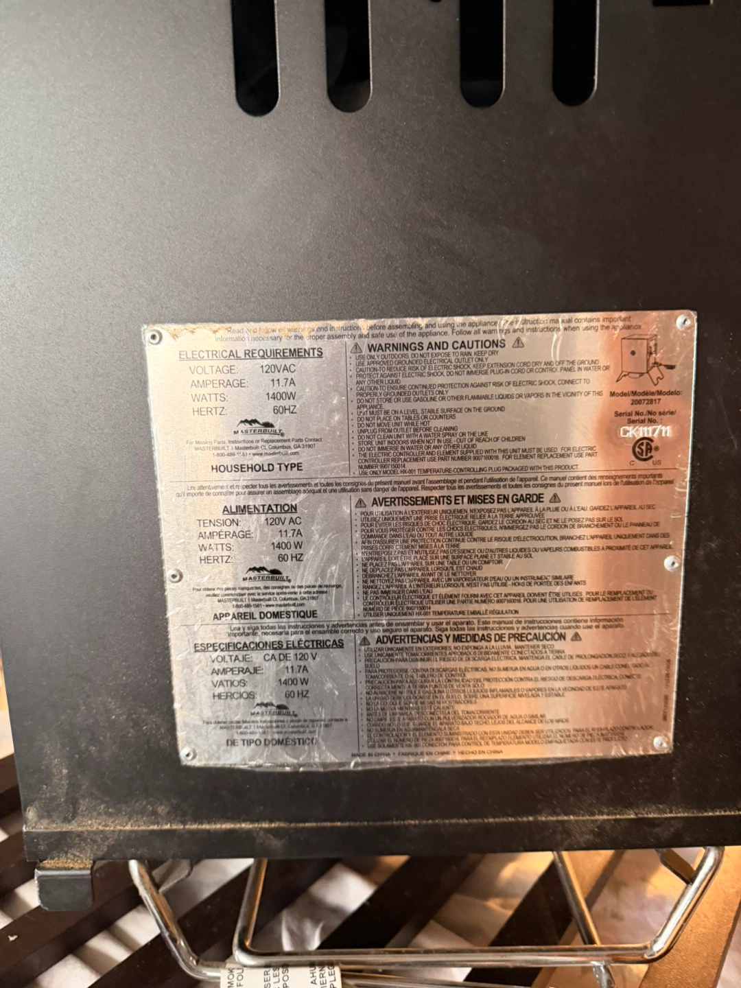 Masterbuilt Electric Smoker - photo 3