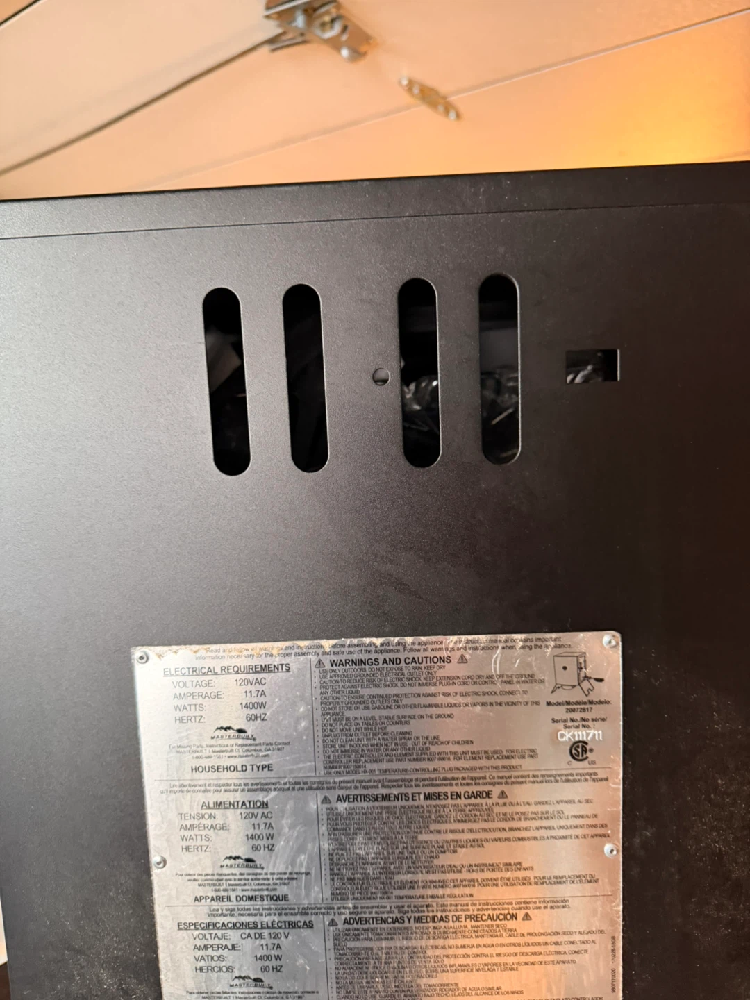 Masterbuilt Electric Smoker - photo 4