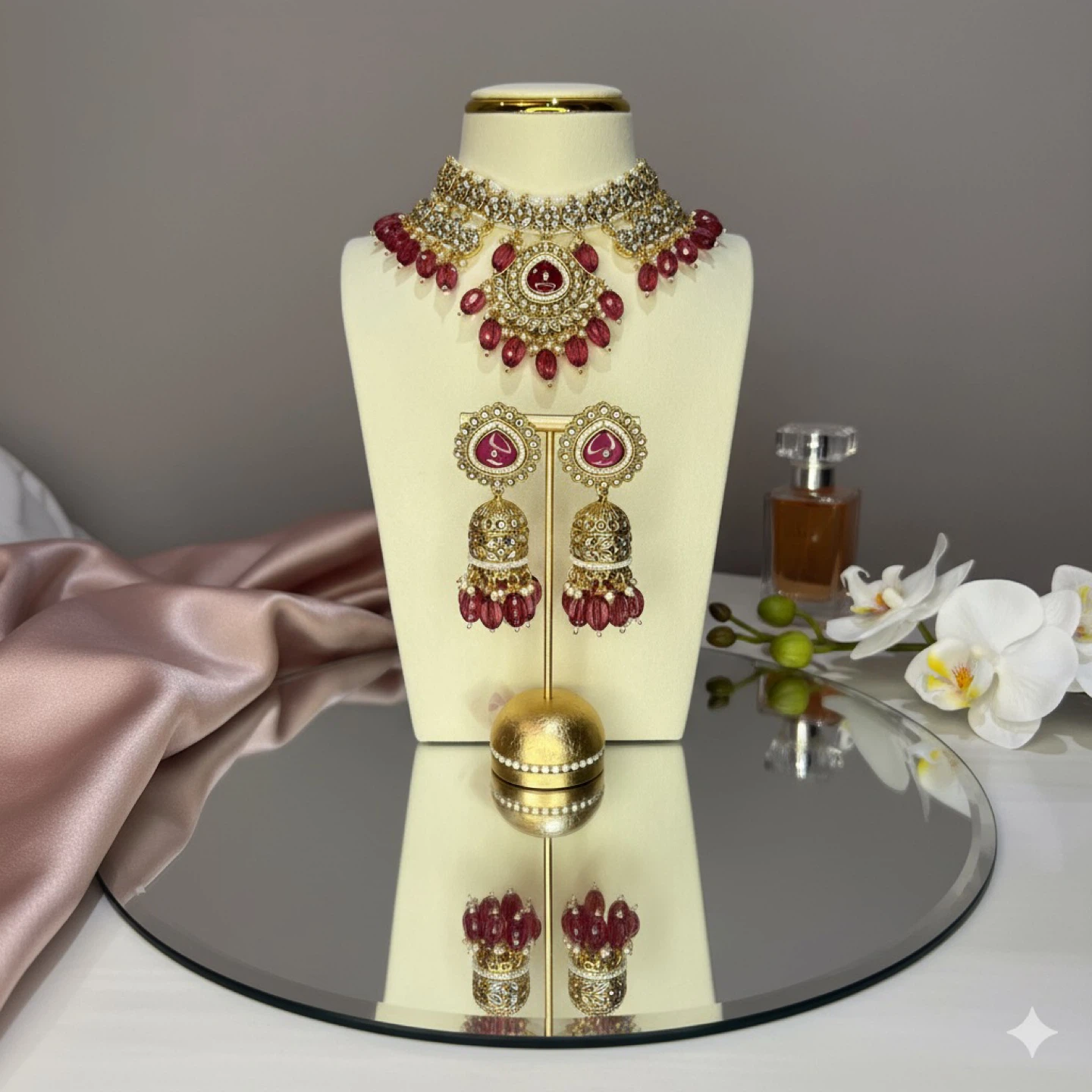 Assorted Pakistani Indian Jewelry Sets and Earrings - photo 5