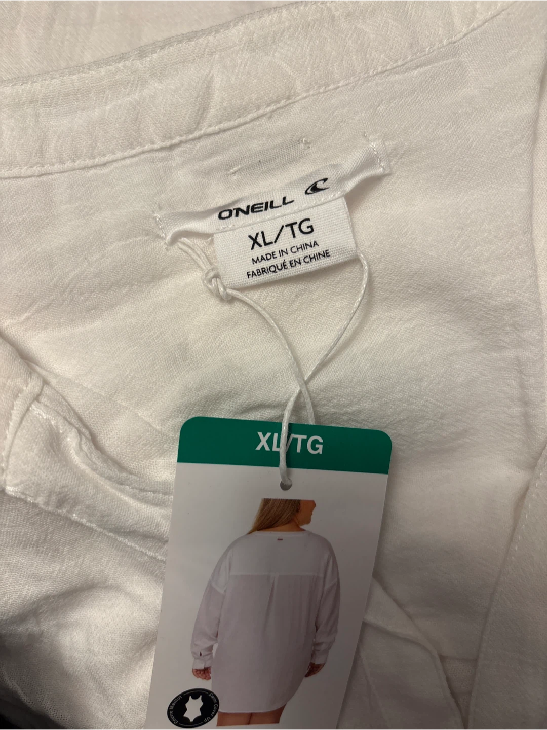 2pc O'Neill Women's XL/TG Tunic Shirt (Black & White) - photo 4