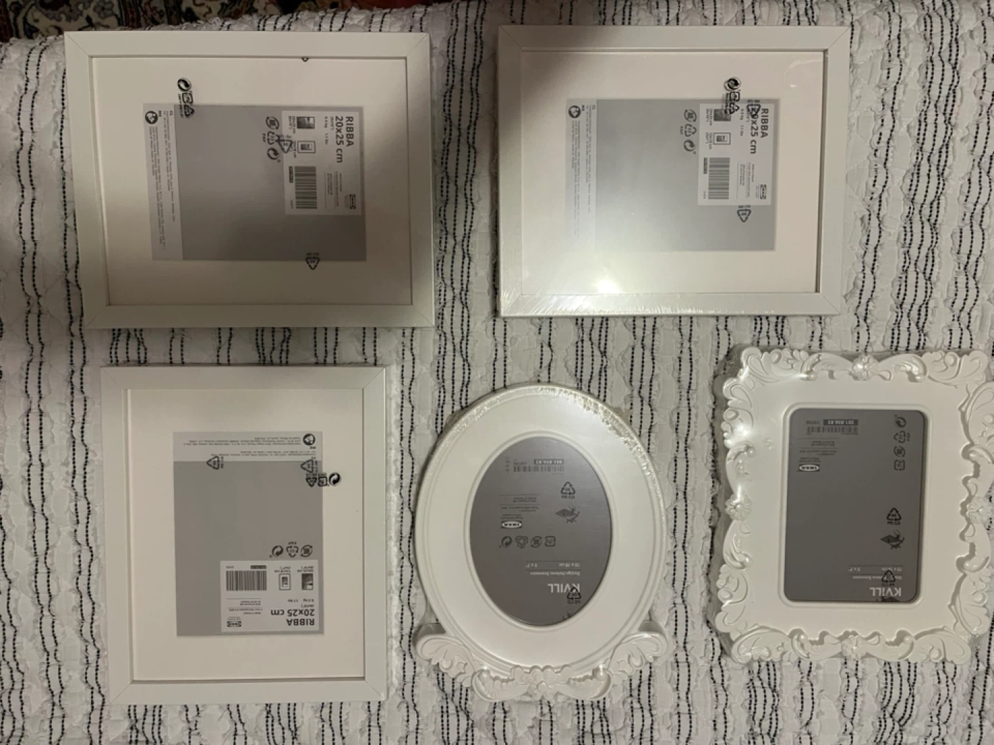 IKEA RIBBA and KVILL Picture Frames - White - photo 5