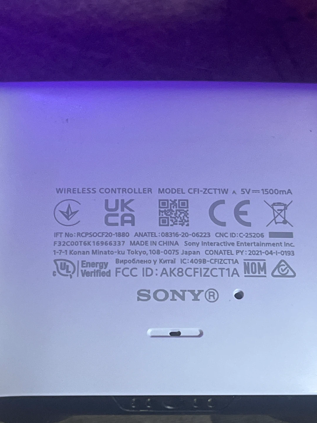 Sony DualSense Wireless Controller CFI-ZCT1W - photo 2