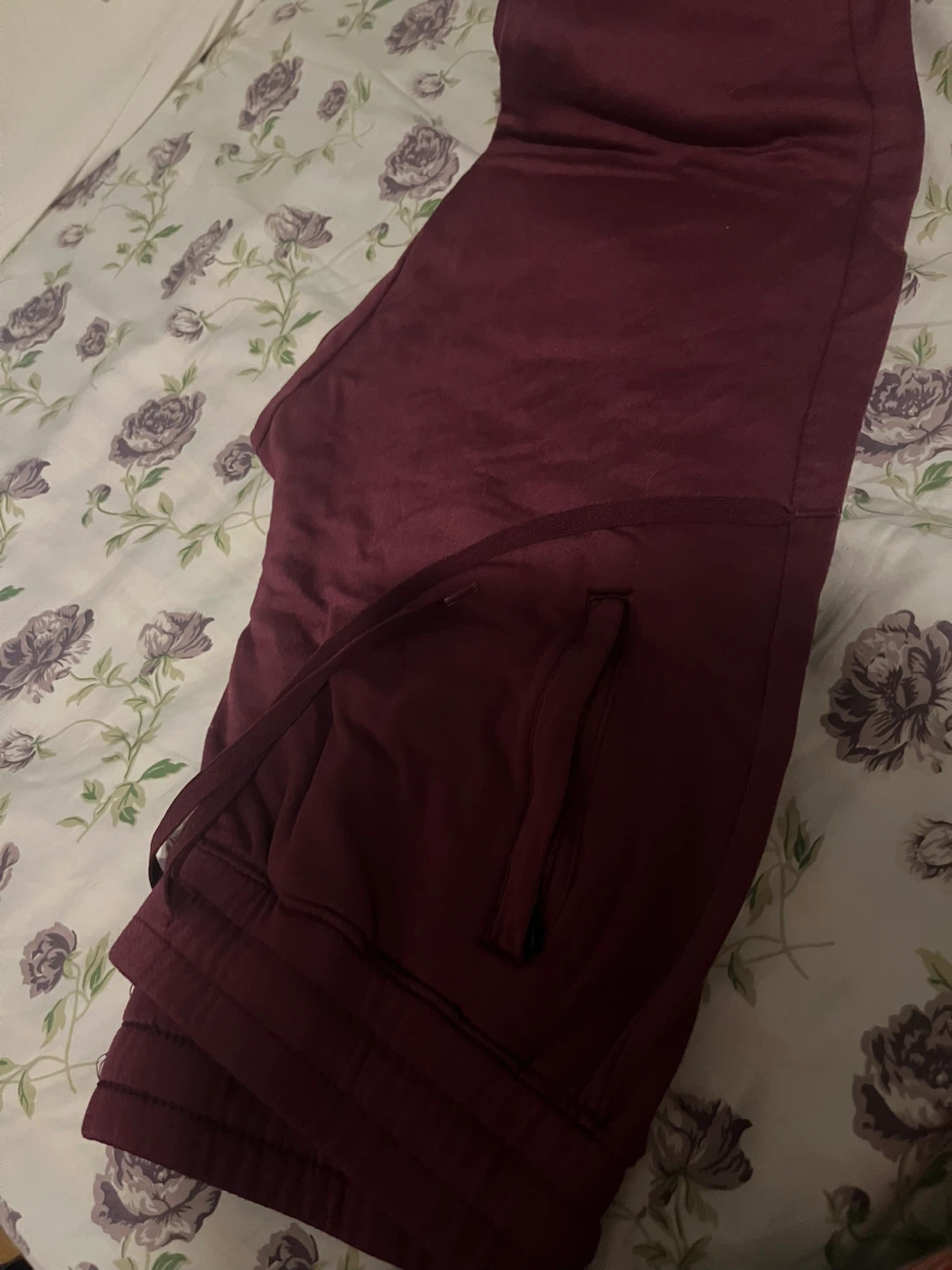 Maroon Jogger Pants