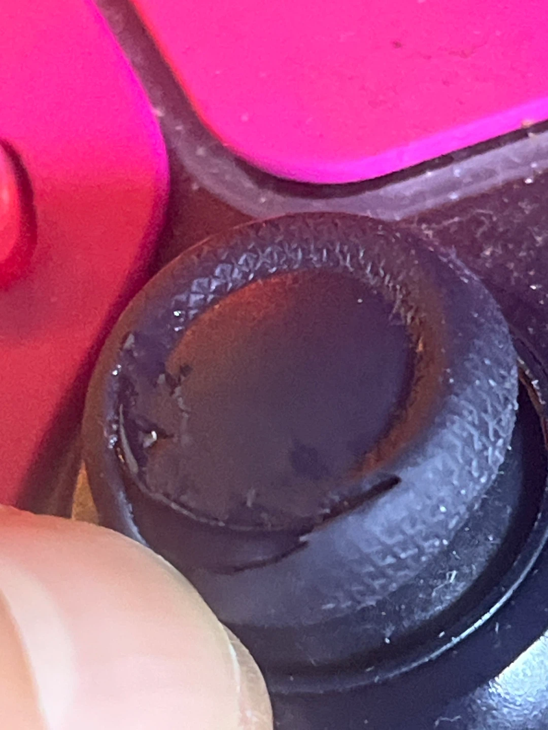 Pink DualSense Wireless Controller - left analog torn slightly - photo 2