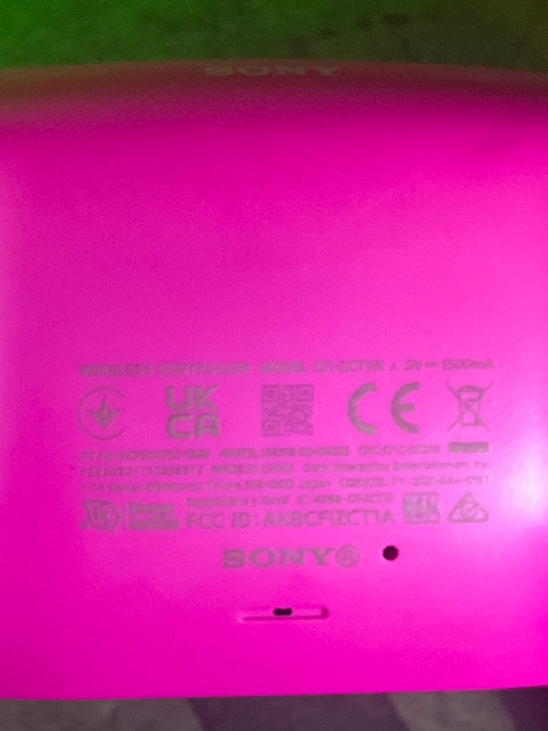 Pink DualSense Wireless Controller - left analog torn slightly - photo 3