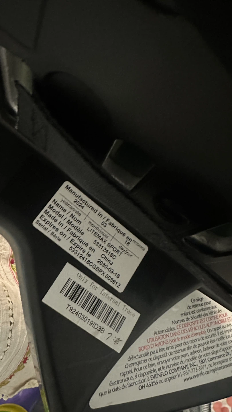 Evenflo Litemax Sport Infant Car Seat - photo 5