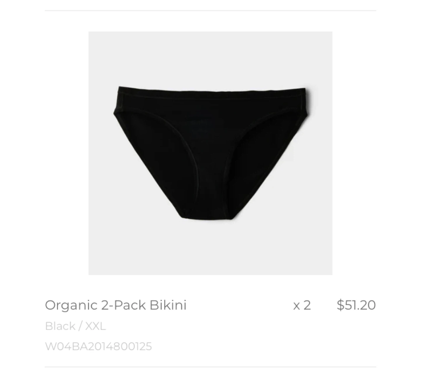 Tilley Organic Cotton Women’s Bikini Underwear - XXL. Brand new. - photo 4