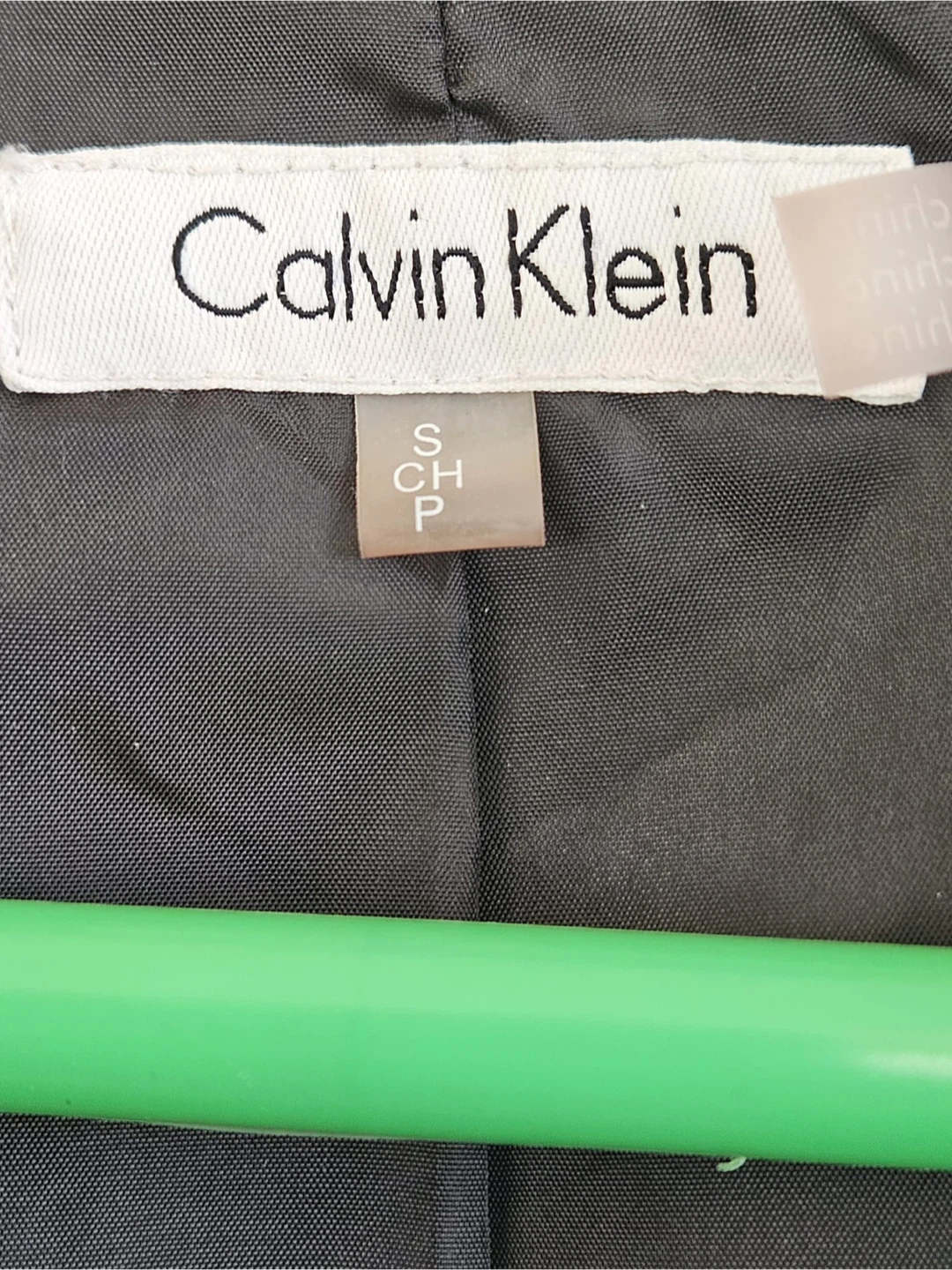 Calvin Klein Black Faux Leather Moto Jacket - photo 5