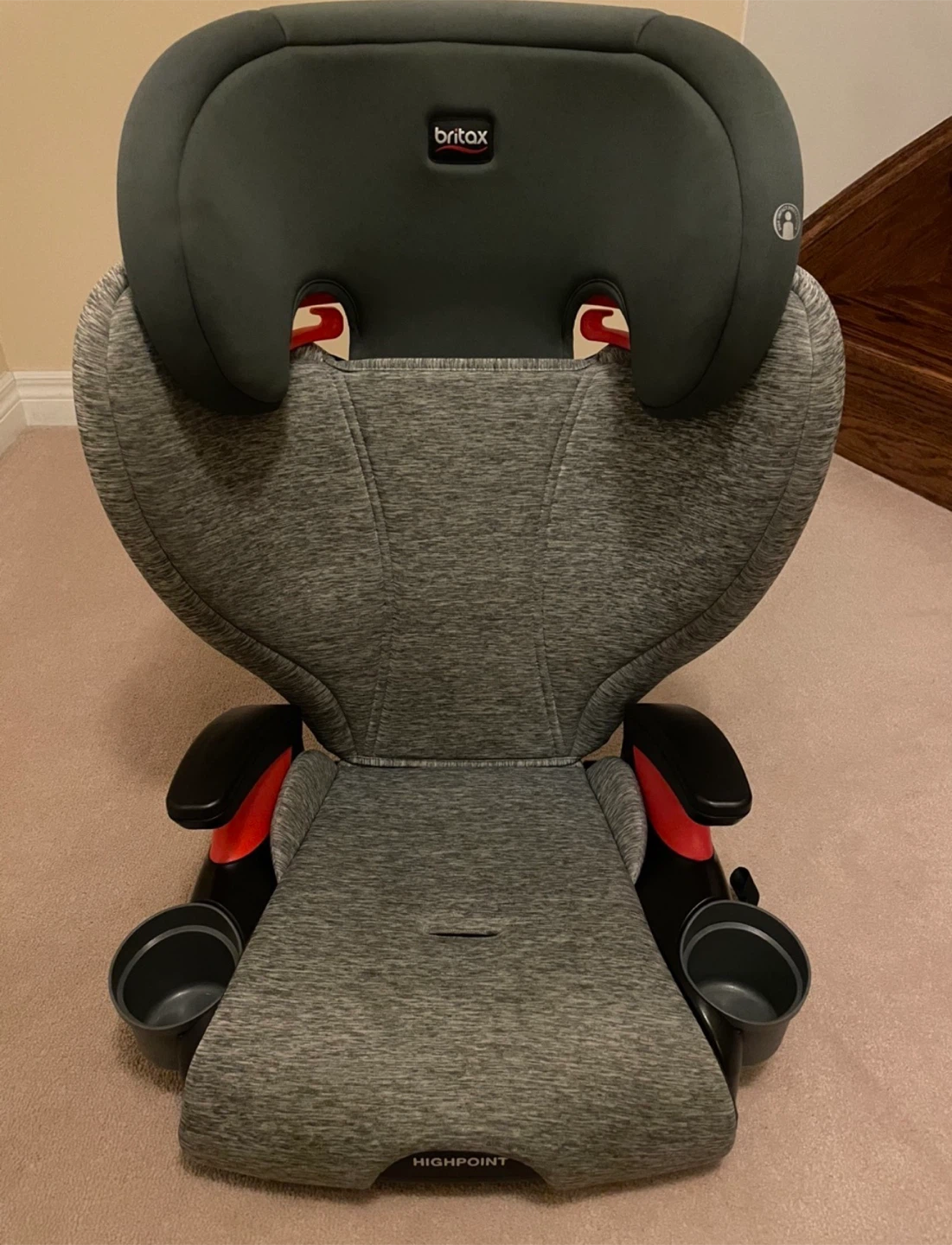 Britax Highpoint Booster Car Seat - Grey Heather