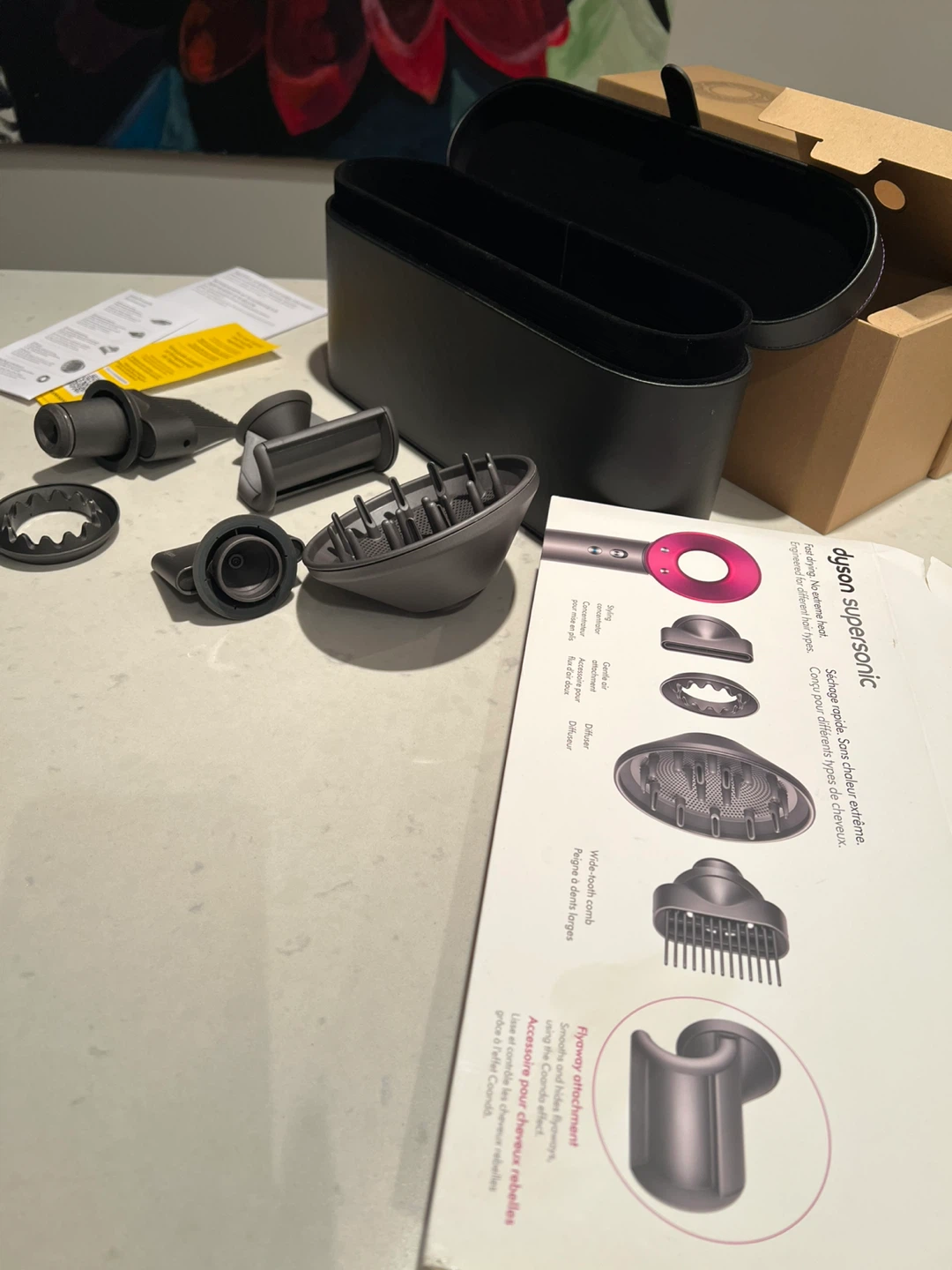 Dyson Hair Dryer Attachments and Case - photo 2