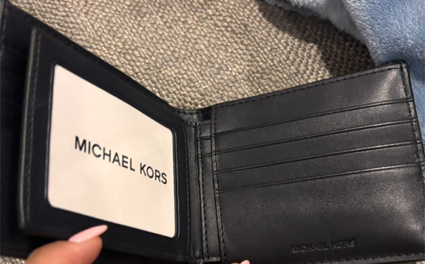 Michael Kors Bifold Wallet - Navy - photo 4