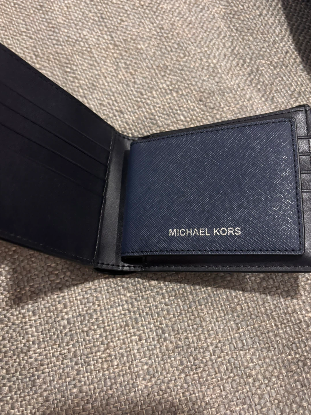 Michael Kors Bifold Wallet - Navy - photo 2