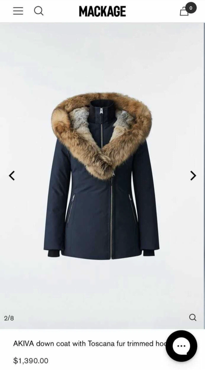 Like New Mackage Akiva Jacket - XS
