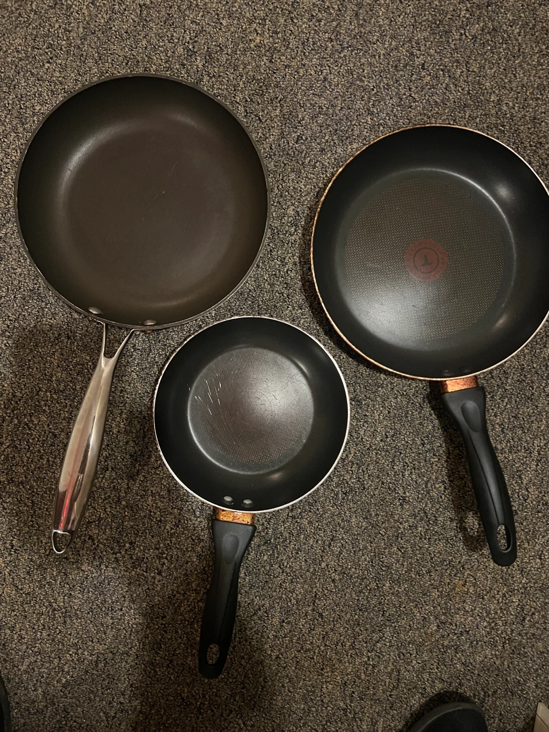 T-fal Non-stick Frying Pans (Set of 3)
