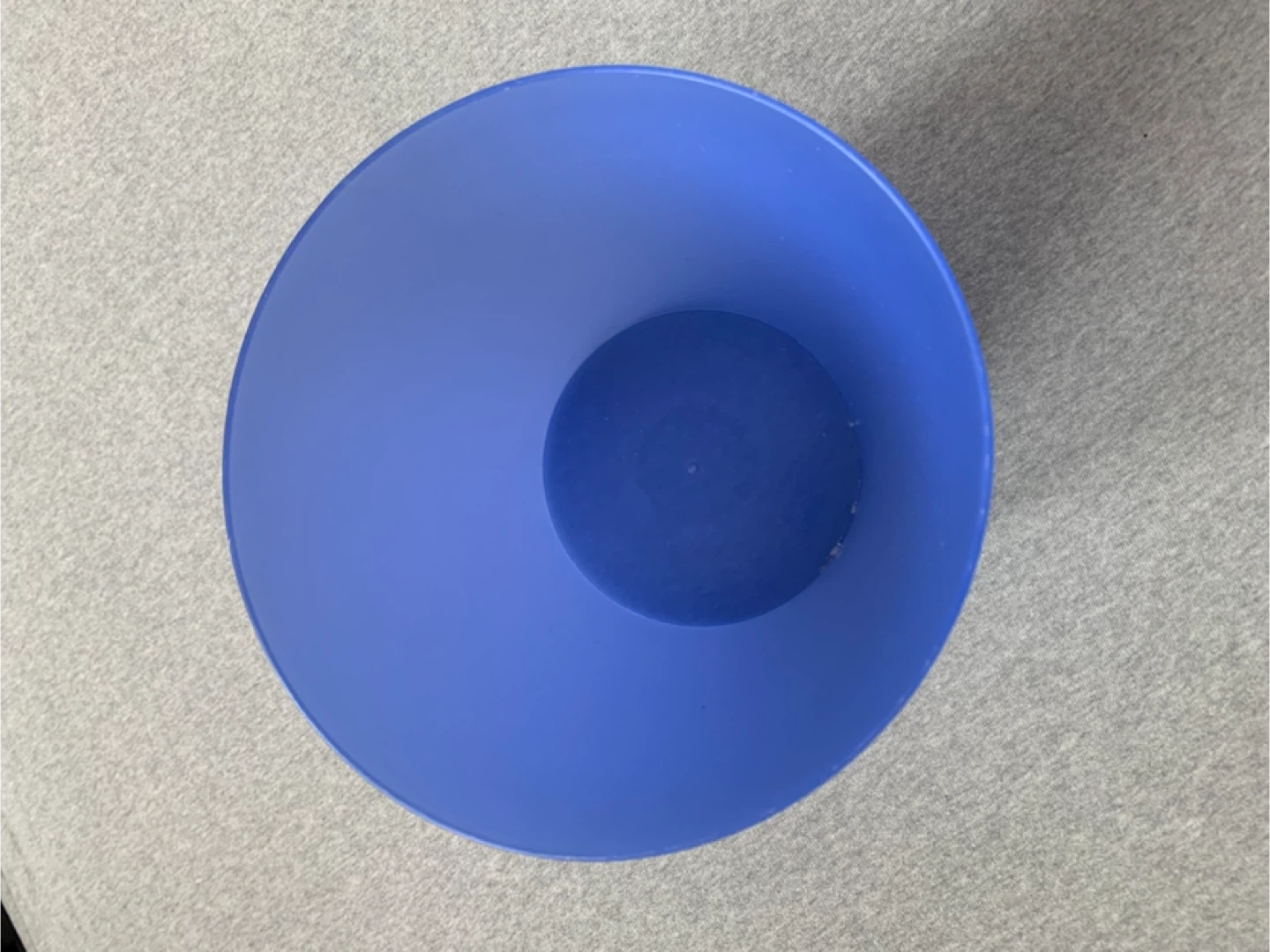 Blue Trash Can 9.5” X 8” - photo 2