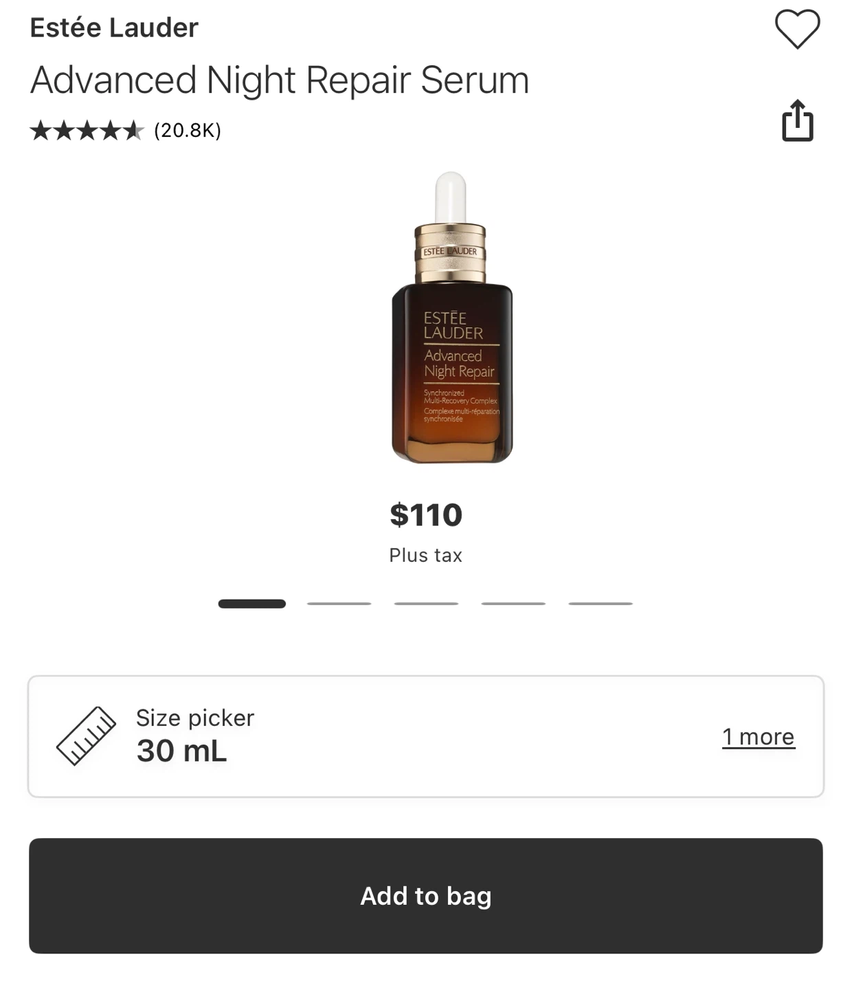 Estée Lauder Advanced Night Repair Serum Minis 7ml x3 - photo 3