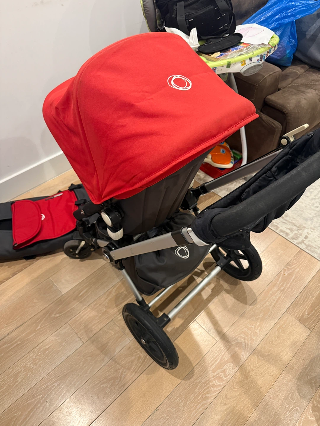Bugaboo Donkey Duo Stroller - Red - photo 2