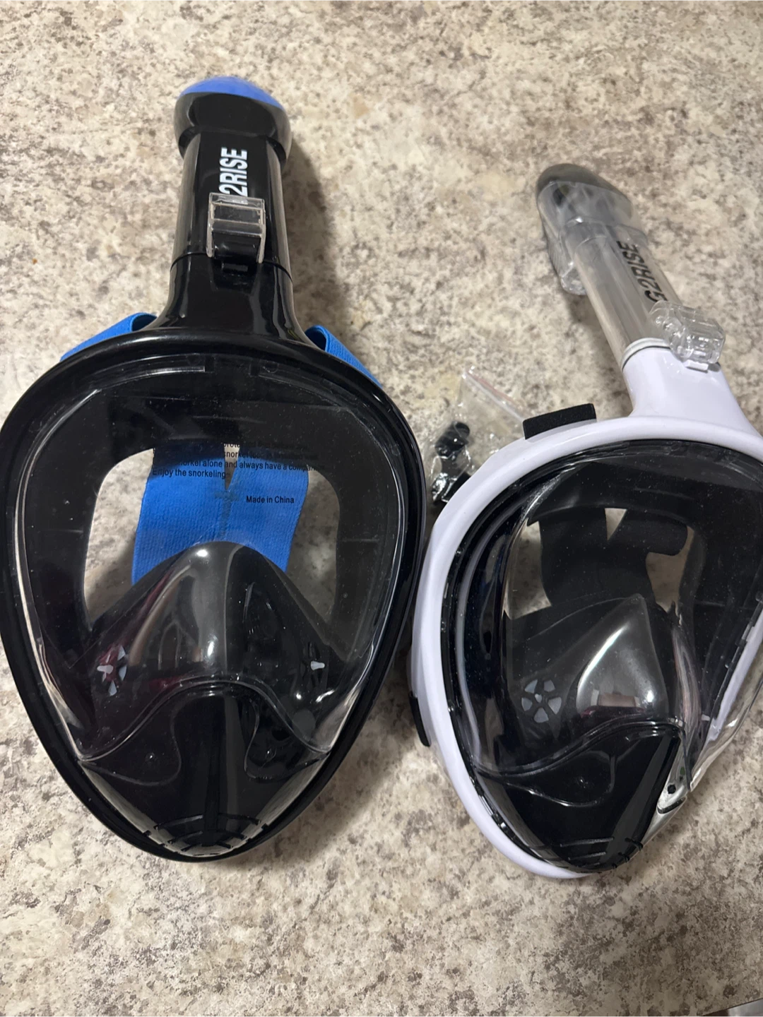 2RISE Full Face Snorkel Mask