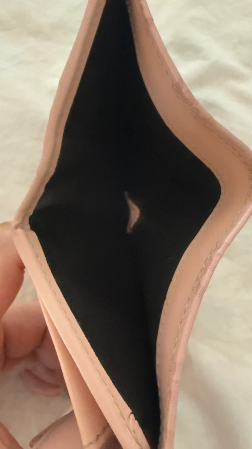 Vintage Gucci Pink Leather Wallet authentic - photo 4