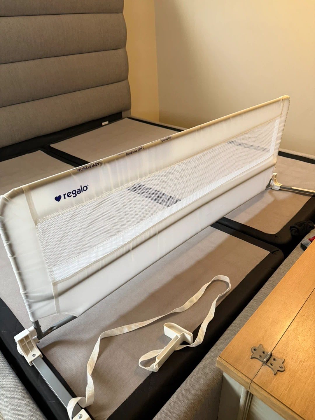 Regalo Swing Down Bed Rail Guard Extra long 52 inch