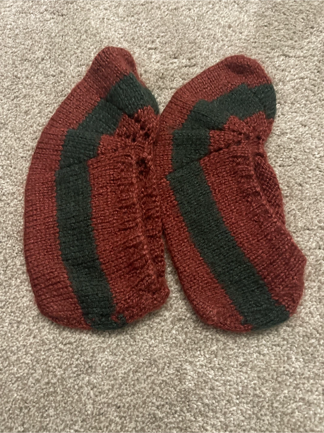 Handmade Knitted Slippers (Set of 4 Pairs) - photo 3
